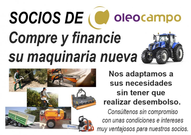cartel financia tu maquinaria
