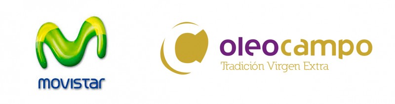LOGOS MOVISTAR Y OLEOCAMPO