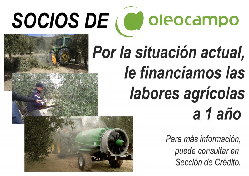 cartel financiación labores agricolas 2023
