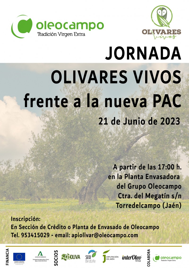 cartel jornada nueva pac olivares vivos